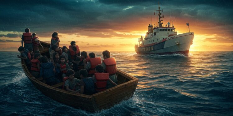 273 Migrants Sauvées en Méditerranée - Viral Mag 273 migrants dont 7 enfants secourus au large de la Tunisie par un navire humanitaire Découvrez leur périple et les enjeux migratoires en Méditerranée Viral Mag