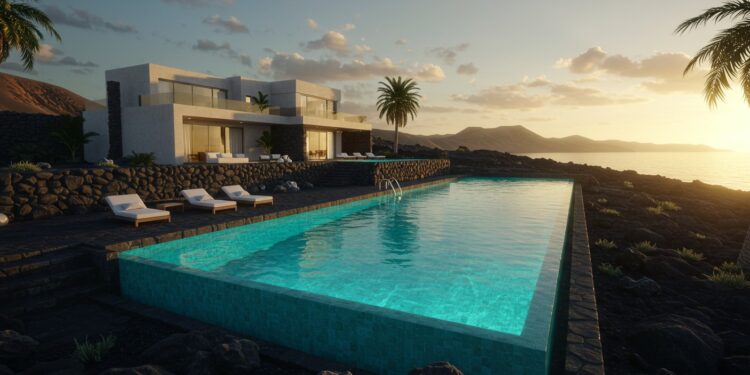 5 Villas de Rêve avec Piscine à Lanzarote - Viral Mag Découvrez 5 villas avec piscine à Lanzarote pour des vacances inoubliables aux Canaries luxe confort et paysages volcaniques Viral Mag