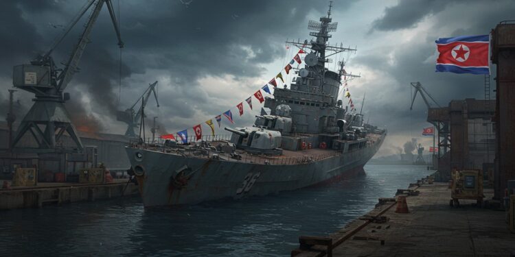 Un accident lors du lancement dun destroyer nord coréen soulève des questions Enquête en cours révélations sur les dégâts et soupçons de collaboration étrangère   Viral Mag