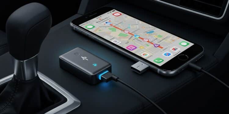 Découvrez ladaptateur CarPlay Lyssiefeel à 1758€ sur Amazon Connectivité sans fil design compact et installation facile pour votre voiture    Viral Mag