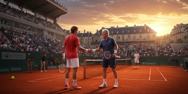 Alcaraz Rend Hommage à Gasquet à Roland-Garros - Viral Mag Carlos Alcaraz célèbre Richard Gasquet à Roland Garros évoquant son admiration pour le vétéran français Découvrez cet émouvant hommage Viral Mag