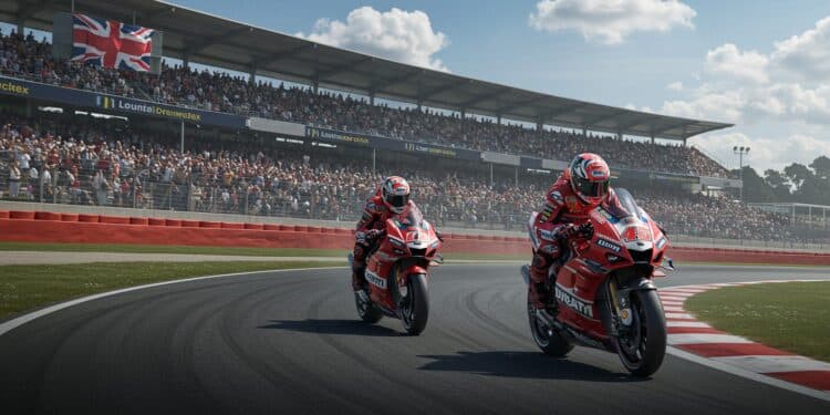 Alex Marquez Triomphe à Silverstone en MotoGP Sprint - Viral Mag Alex Marquez devance Marc et remporte la course sprint à Silverstone Découvrez les moments forts les performances des pilotes et limpact sur le championnat Viral Mag