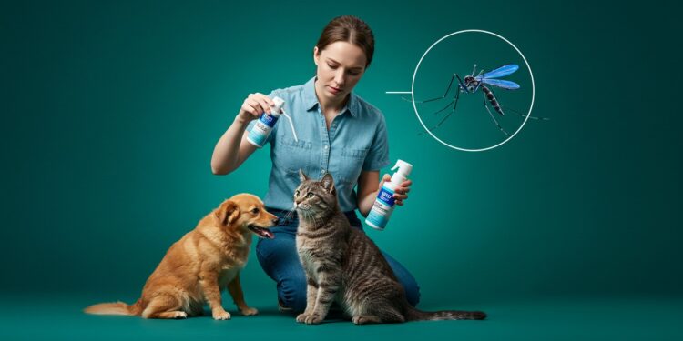 Anti-Moustiques Toxiques pour Animaux ? - Viral Mag Les produits anti moustiques sont ils dangereux pour chiens et chats Découvrez les risques et des solutions sûres pour protéger vos animaux Viral Mag