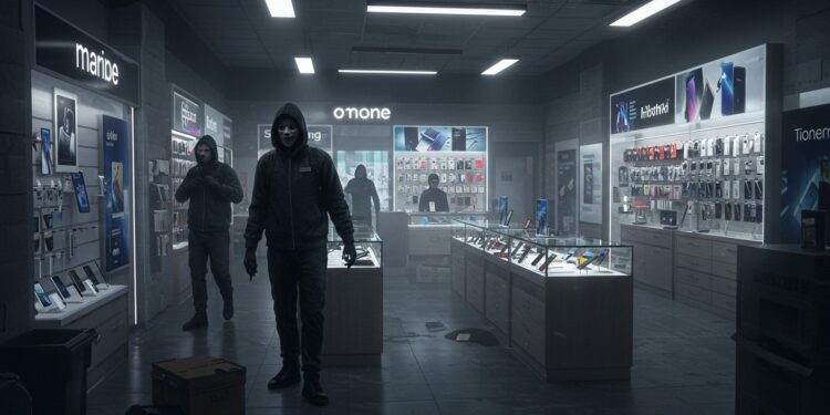 Braquage à Antony  deux malfaiteurs dérobent des smartphones dans une boutique SFR Découvrez les détails de cette attaque éclair et ses implications   Viral Mag