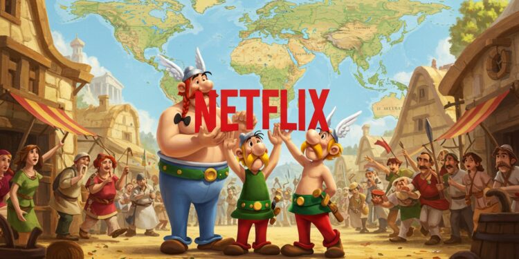 Astérix & Obélix : Un Succès Mondial Sur Netflix - Viral Mag La série animée Astérix Obélix Le Combat des chefs cartonne sur Netflix avec 10M de vues dans 70 pays Découvrez son triomphe mondial Viral Mag