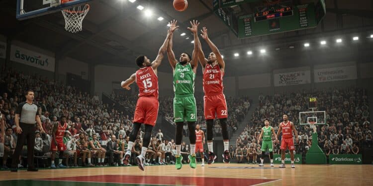 Asvel vs Chalon : Duel Décisif en Betclic Elite - Viral Mag Asvel affronte Chalon sur Saône en quart de finale Betclic Elite 2025 Analyse enjeux et pronostics pour ce match crucial à lAstroballe Viral Mag