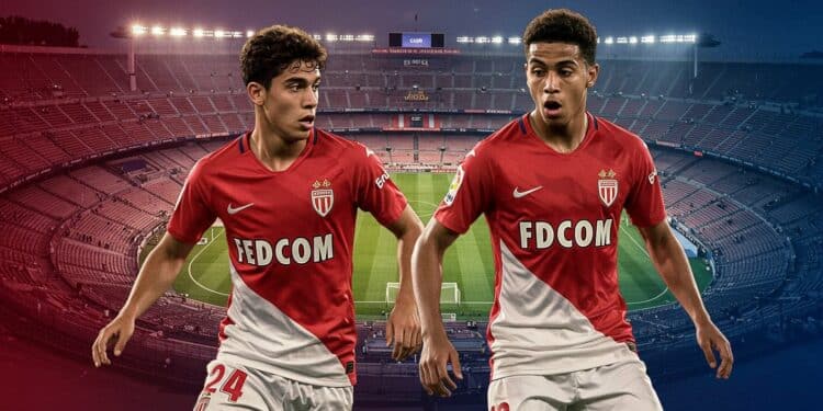 Le FC Barcelone cible Eliesse Ben Seghir et Maghnes Akliouche jeunes talents de Monaco Découvrez leur potentiel et lintérêt des grands clubs   Viral Mag