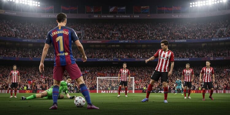 Le FC Barcelone domine Bilbao 3 0 Lewandowski atteint 100 buts Retour sur une saison exceptionnelle en Liga et les performances marquantes   Viral Mag