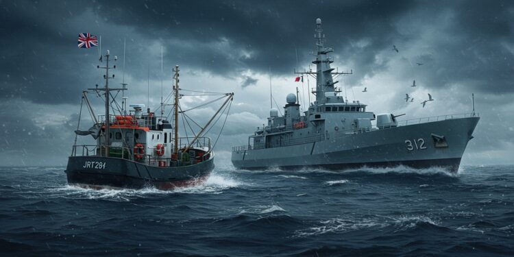Un bateau de pêche britannique sans licence intercepté dans la Manche Découvrez les détails de cet incident et ses implications Lisez larticle    Viral Mag