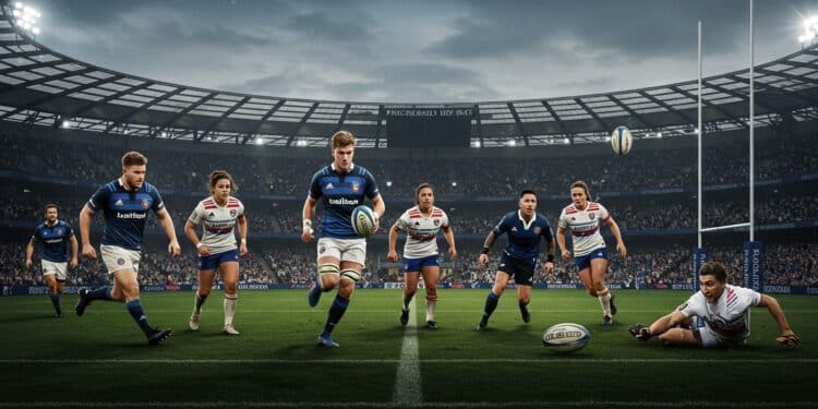 Bath-Lyon : Retour sur une Finale Épique de Challenge Cup - Viral Mag Lyon sincline face à Bath en finale de Challenge Cup Russell brille Davidson critiquée Analyse des temps forts et des leçons dun match intense Viral Mag