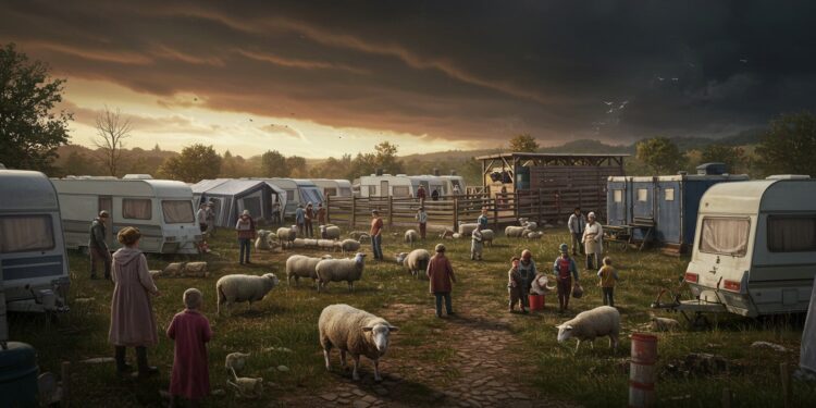 À Belfort la fermeture temporaire dune aire de gens du voyage pour un abattoir de lAïd suscite la colère Découvrez les enjeux et réactions   Viral Mag