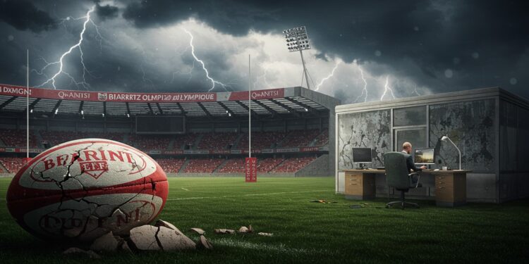 Biarritz Olympique : Crise et Démission au Sommet - Viral Mag Le président du Biarritz Olympique démissionne après une rétrogradation en Nationale Découvrez les dessous de cette crise financière et ses implications Viral Mag