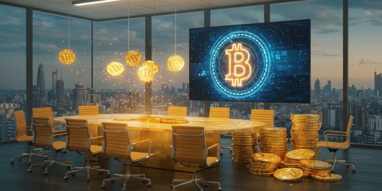 Bitcoin : 330 Milliards de Flux Corporatifs d’Ici 2029 - Viral Mag Bitcoin attire les entreprises  330 milliards de dollars de flux corporatifs attendus dici 2029 Découvrez les stratégies et impacts de cette adoption massive   Viral Mag