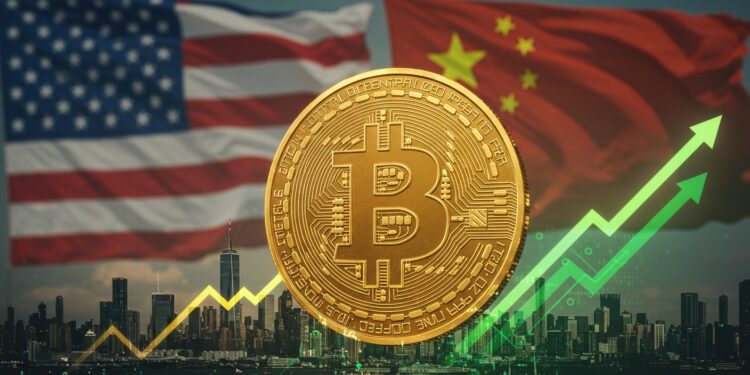 Bitcoin frôle les 97 000 $ avec loptimisme commercial USA Chine Dogecoin bondit de 4  Les 100 000 $ sont ils proches  Découvrez les tendances crypto   Viral Mag