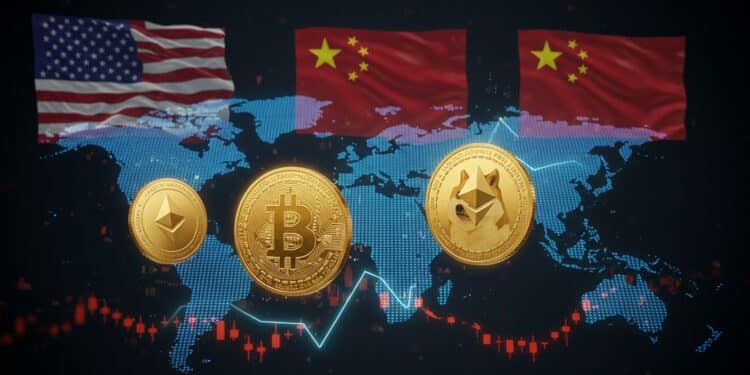 Bitcoin, Dogecoin, Ether : Vers De Nouveaux Sommets ? - Viral Mag Bitcoin frôle les 104 000 $ Dogecoin bondit de 10 Quels impacts des négociations USA Chine sur les cryptos Découvrez les tendances Viral Mag
