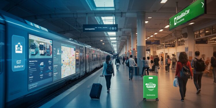 BlaBlaCar lance la vente de billets de train comparant train bus et covoiturage pour simplifier vos voyages longue distance   Viral Mag