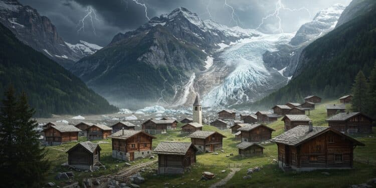 Le village suisse de Blatten ravagé par léboulement du glacier du Birch est méconnaissable Découvrez les images choc et les impacts de cette catastrophe   Viral Mag