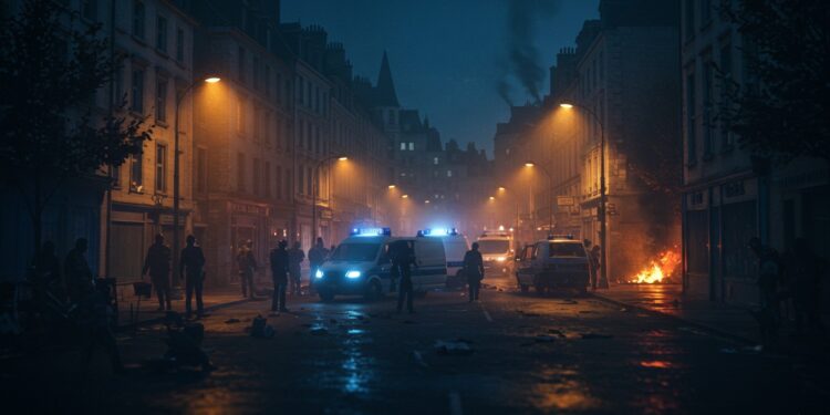 Blois : Tensions Urbaines Après Drancy - Viral Mag Tensions à Blois suite à lincident de Drancy déploiement policier massif interpellations et départs de feu Analyse des causes et impacts Viral Mag