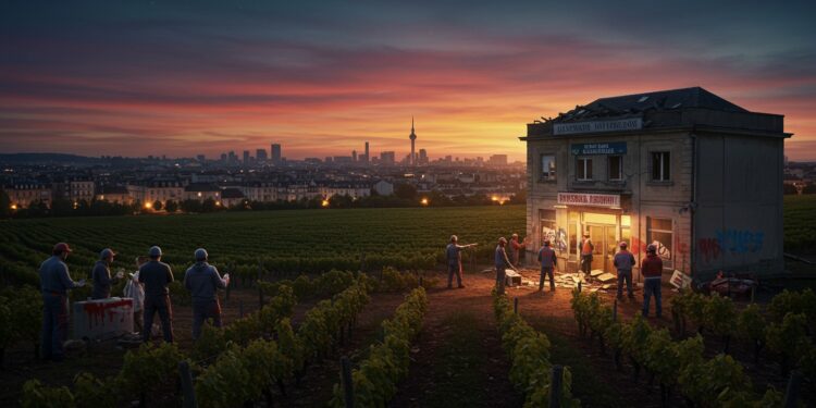 A Bordeaux des agriculteurs dégradent la permanence dun député LFI dénonçant des lois inadaptées Une fracture rurale urbaine  Découvrez les détails   Viral Mag