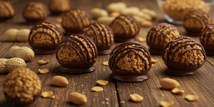 Découvrez une recette simple de boules de beurre de cacahuète croustillantes vegan et saines idéales pour un dessert ou une collation rapide    Viral Mag