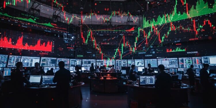Les marchés boursiers fluctuent en 2025  le Dow grimpe les cryptos chutent Découvrez les tendances et impacts économiques majeurs   Viral Mag