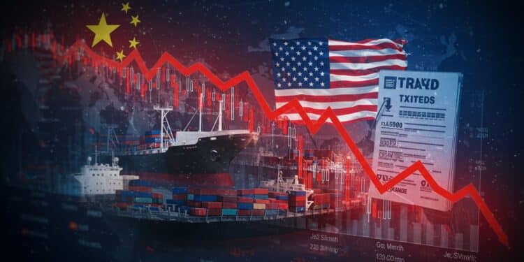 La bourse chute avec les menaces de Trump contre la Chine et la prudence de la Fed face à linflation Découvrez limpact sur les marchés et les cryptos   Viral Mag