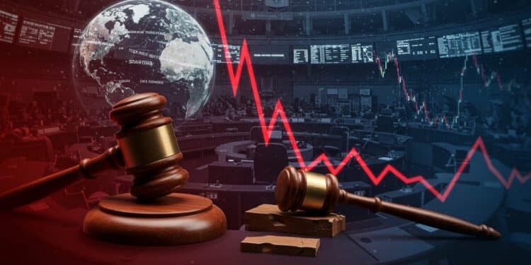 Les Bourses européennes chutent après la suspension des droits de douane de Trump Quelles conséquences pour les marchés  Découvrez notre analyse   Viral Mag