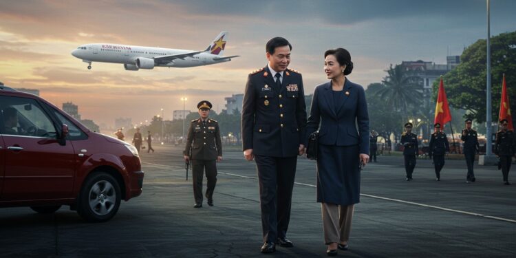 Une vidéo virale de Brigitte Macron semblant gifler Emmanuel Macron au Vietnam déclenche un tollé Geste complice ou tension  Analyse et réactions   Viral Mag