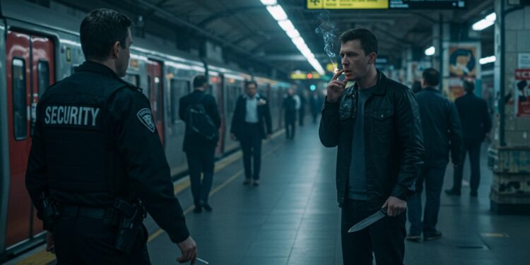 Un homme menace un vigile avec un couteau dans une gare à Caen après une remarque sur le tabac Condamné son parcours révèle des failles sociales   Viral Mag