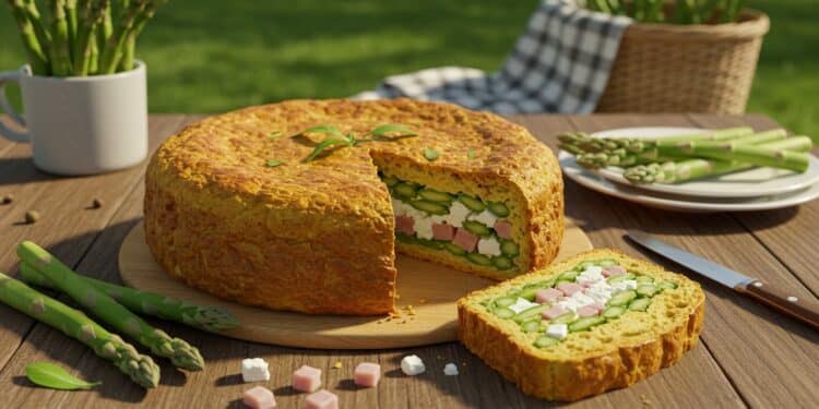 Cake Asperges, Feta, Jambon : Recette Facile - Viral Mag Découvrez une recette savoureuse de cake aux asperges vertes feta et jambon parfaite pour un apéritif ou un pique nique Facile et rapide à préparer Viral Mag