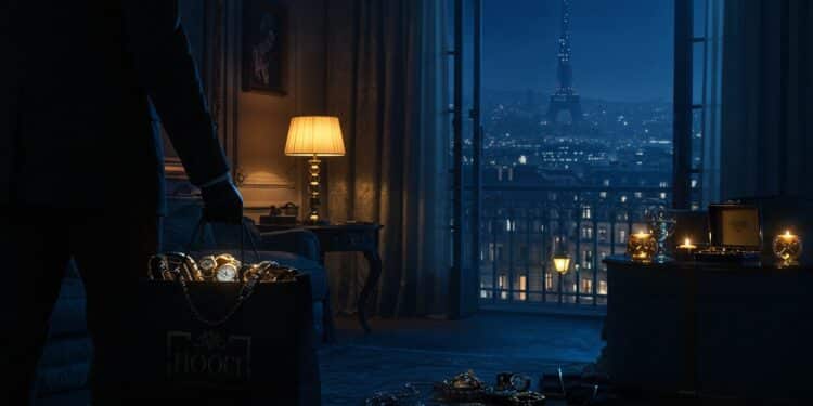 Cambriolage Audacieux à Paris : Deux Suspects en Prison - Viral Mag Un cambriolage de luxe à Paris vise un magnat mexicain Deux suspects incarcérés après un butin de 2M€ Découvrez les détails de cette affaire captivante Viral Mag