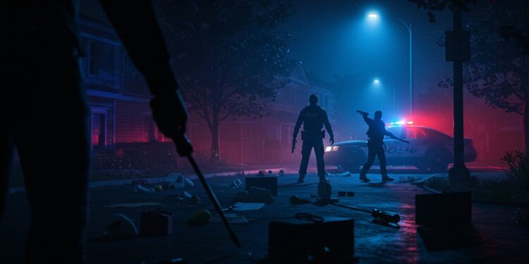 Cambriolage Violent : Policier Attaqué, Suspect Blessé - Viral Mag Un cambrioleur blessé par balle à Jarville la Malgrange après avoir attaqué un policier au tournevis Enquête en cours détails exclusifs Viral Mag