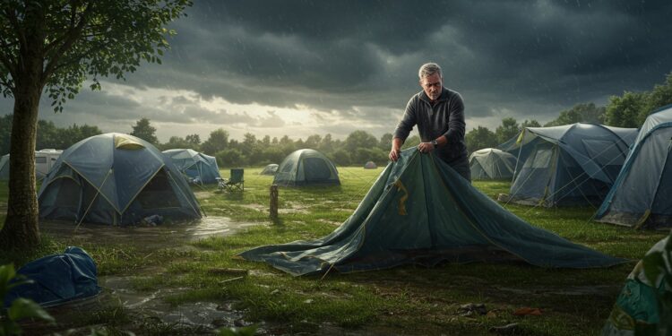 Campings en Crise : La Lutte Après les Inondations - Viral Mag Deux ans après les inondations les campings du Pas de Calais luttent pour survivre face aux dettes et assurances résiliées Découvrez leur combat Viral Mag