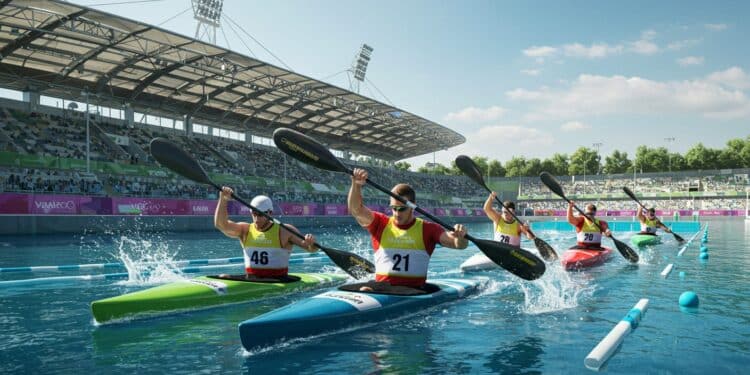 Canoë-Kayak : Les Bleus Visent l’Or à Vaires - Viral Mag Les championnats dEurope de canoë kayak à Vaires sur Marne mettent les Bleus en lumière Nicolas Gestin et Angèle Hug visent lor Suivez lévénement Viral Mag