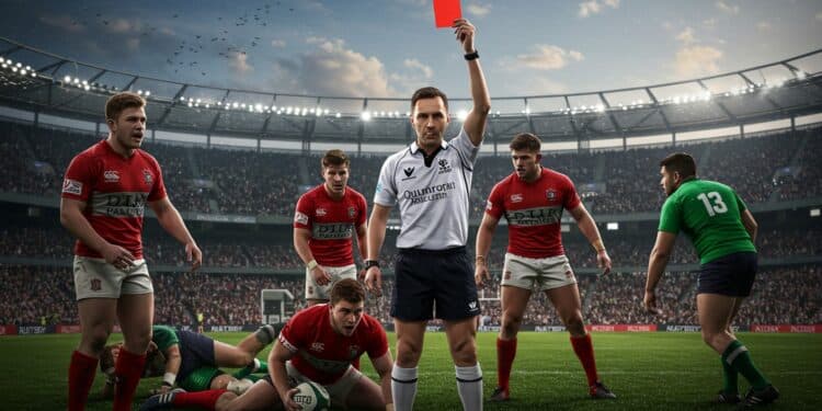 Le carton rouge de 20 minutes sera testé dans toutes les compétitions de rugby cet été Découvrez ses implications pour le jeu et la sécurité des joueurs   Viral Mag