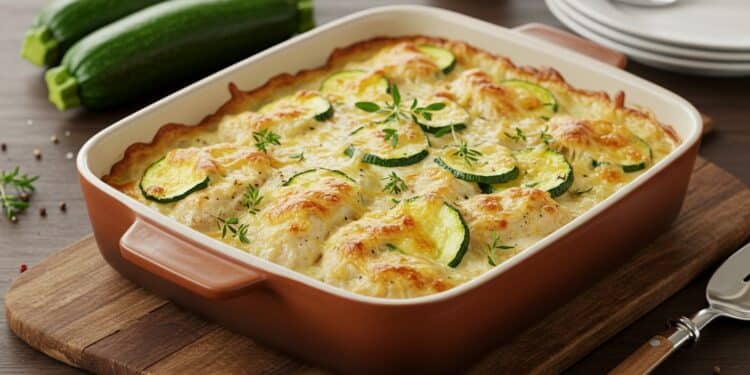 Découvrez une casserole de poulet et courgettes crémeuse parfaite pour un repas familial sain et savoureux Facile à préparer elle séduira tous les palais    Viral Mag