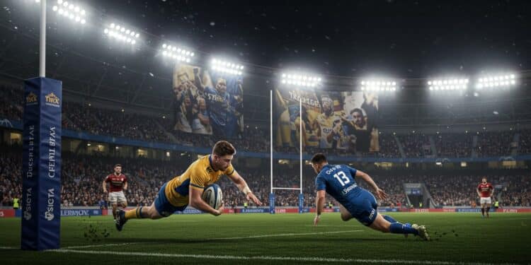 Retour sur le match Castres Clermont en Top 14  la charnière Le Brun Arata brille lhommage à Raisuqe émeut mais lASM déçoit Analyse des tops et flops   Viral Mag