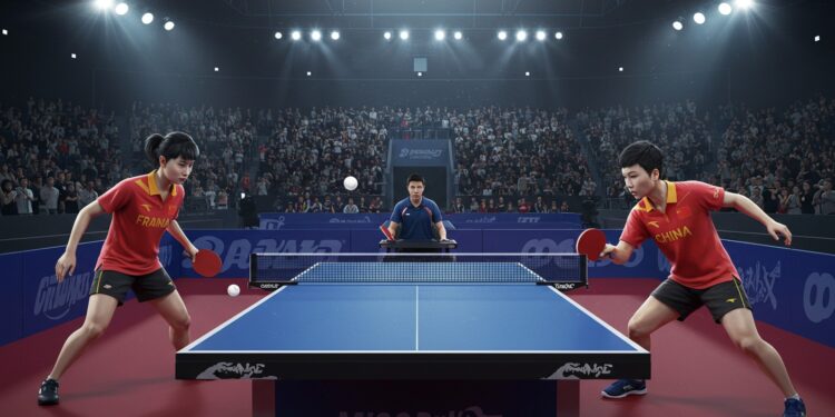 Simon Gauzy et Prithika Pavade éliminés en 16es de finale du double mixte aux Mondiaux face à la Chine Retour sur leur parcours et les espoirs français   Viral Mag