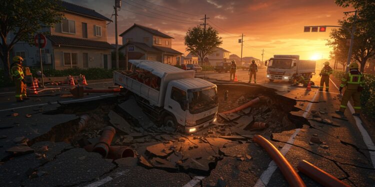 Un chauffeur de camion japonais retrouvé mort trois mois après un effondrement de chaussée près de Tokyo Découvrez ce drame et ses implications   Viral Mag