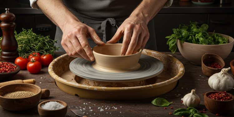 03052025   Dans ces restos les chefs façonnent leurs assiettes à la main pour une expérience unique Découvrez comment ils repoussent les limites de la gastronomie   Viral Mag