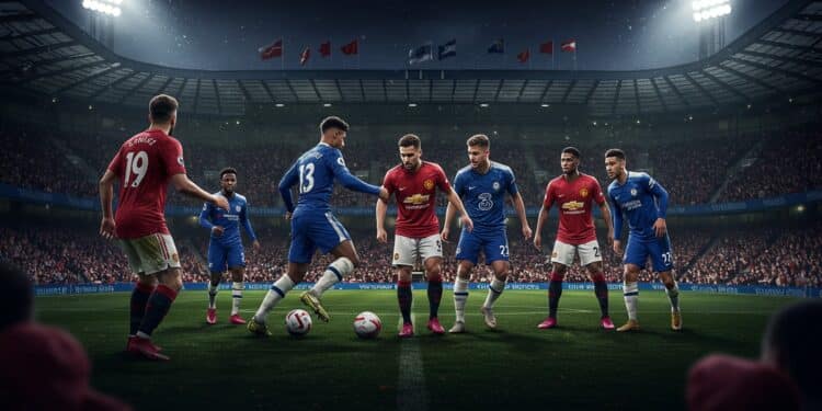 Chelsea – Man United : Heure et Chaîne du Choc - Viral Mag Ne manquez pas Chelsea vs Manchester United en Premier League Découvrez lheure la chaîne TV et les enjeux de ce match crucial pour la C1 Viral Mag