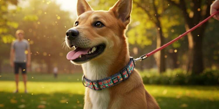 Chien et Collier : Solutions pour un Port Confortable - Viral Mag Pourquoi votre chien refuse son collier Découvrez les causes comment choisir le bon modèle et des astuces pour lhabituer en douceur Viral Mag