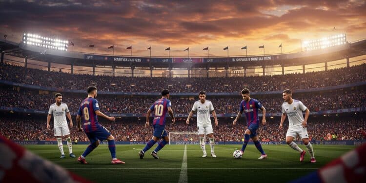 Le Clasico Barça Real Madrid 2025 un duel décisif pour la Liga  Découvrez lheure la chaîne TV et les enjeux de ce match crucial   Viral Mag