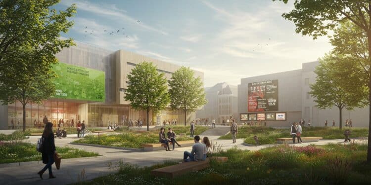 Clichy : Un Pôle Culturel Remplace Logements - Viral Mag À Clichy exit les bureaux un pôle culturel avec médiathèque cinéma et parvis végétalisé redessine lavenir de lespace Léon Blum Découvrez ce projet ambitieux Viral Mag