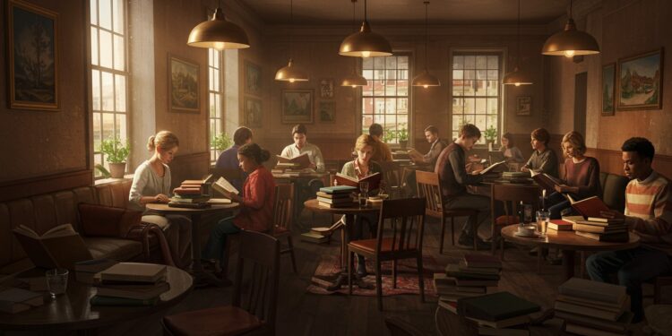 Explorez la montée des clubs de lecture silencieux de San Francisco à Paris où lire ensemble en silence devient un phénomène culturel captivant   Viral Mag