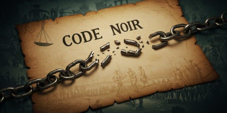Code Noir : Une Abolition Promise en 2025 - Viral Mag Le Code noir symbole de lesclavage na jamais été aboli Une promesse de texte législatif en 2025 vise à réparer cette lacune historique Découvrez pourquoi Viral Mag