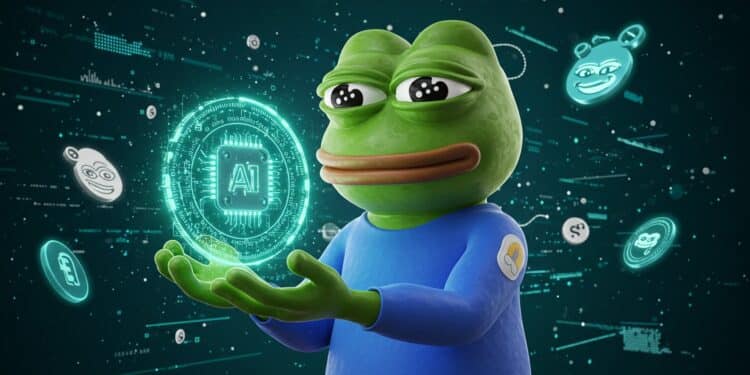Explorez CodenamePepe le memecoin boosté par lIA qui vise à dépasser SHIB et PEPE avec une croissance prévue de 12 000  en 2025   Viral Mag