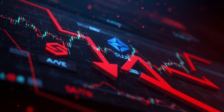 CoinDesk 20 en Baisse : Analyse du Marché Crypto - Viral Mag Le CoinDesk 20 chute de 22   découvrez pourquoi SUI et Aave tirent le marché crypto vers le bas avec une analyse détaillée des performances   Viral Mag