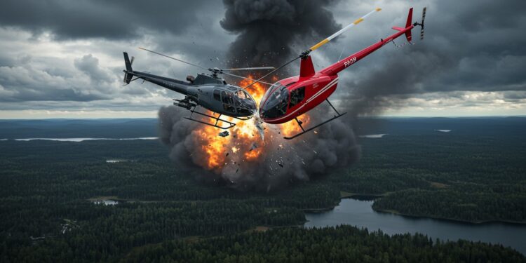 Collision D’Hélicoptères En Finlande : 5 Morts - Viral Mag Collision tragique de deux hélicoptères en Finlande 5 morts causes inconnues Découvrez les détails et témoignages de ce drame près dHelsinki Viral Mag