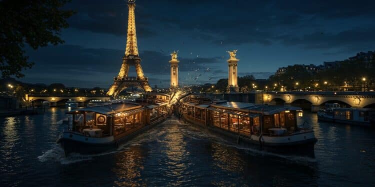 Collision sur la Seine : Enquête sur un Accident - Viral Mag Collision de péniches à Paris en 2023 16 blessés Découvrez les causes les manœuvres risquées et les recommandations pour éviter un nouveau drame Viral Mag